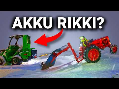 793. Sähkö-Avant hyytyi keskelle tietä, akku vaihtoon?