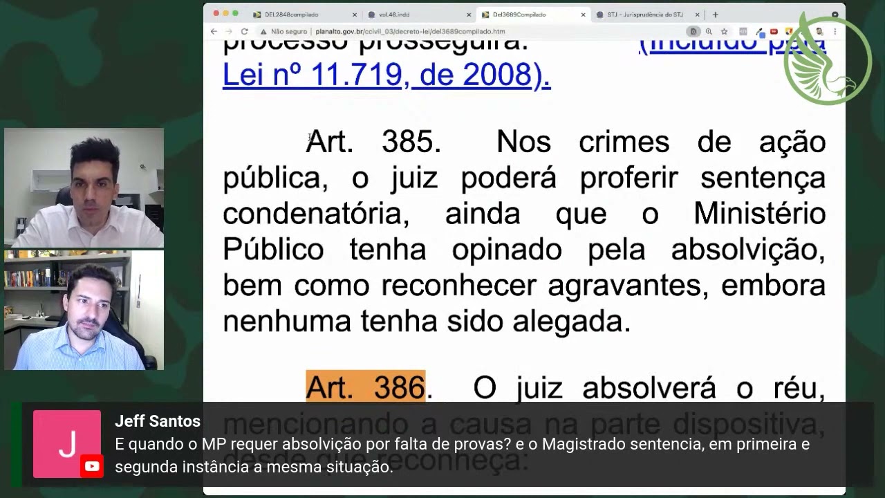 O que fazer se o MP pedir a absolvição do réu e o juiz condenar?