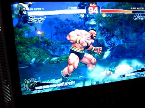 SSF4AE  Gaea0127 (Zangief) vs Kuraudokin (Cammy)_2  20110101