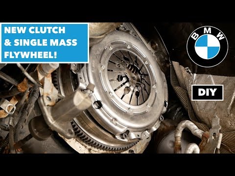Clutch Replacement & Single Mass Flywheel // BMW N52