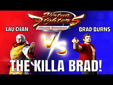 VF5US- THE KILLA BRAD! (Virtua Fighter 5: Ultimate Showdown)- Lau Chan Matches, Gaming, FGC.
