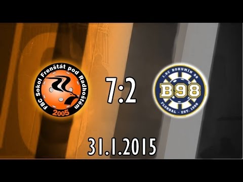 FFTV Dorostenci: FBC Sokol Frenštát p.R. - SC Bohumín´98 DDM 7:2 |31.1.2015|