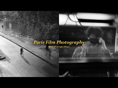 Paris in October (shooting 35mm film photography, Ilford HP5 & AGFA APX400)