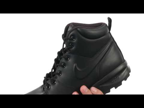 Manoa Nike Preis.de (black) Leather auf Men vergleichen✓ Boots