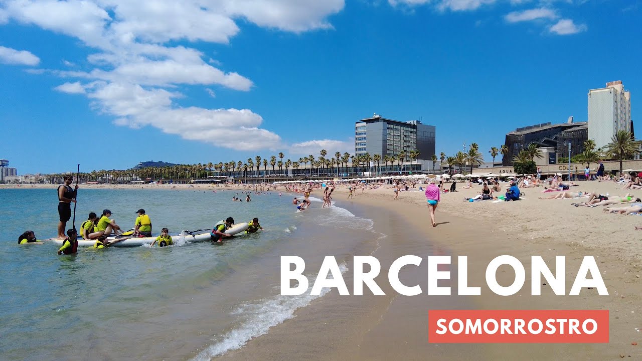 Barcelona Beach Walk 2023 - Somorrostro / SPAIN