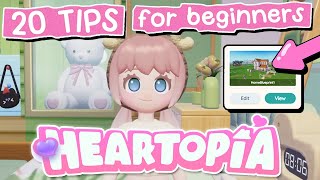 20 TIPS for HEARTOPIA Beginners! Full Game Release Guide