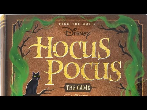 HOW TO PLAY Disney Hocus Pocus The Game