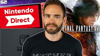 The Nintendo Direct Situation Gets Interesting & Square Enix Responds To The FFXVI Leaks | News Wave