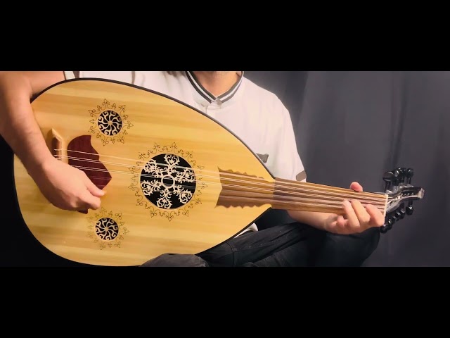 عود تعليمي فاخر اللون الأسود – صوت احترافي وتشطيب عالي