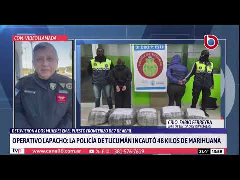 Tucumán: perros antinarcóticos detectaron marihuana en pleno control