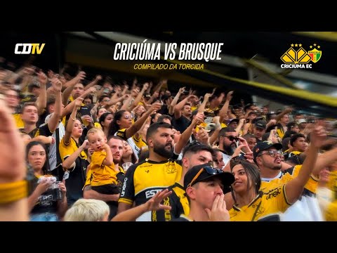 EMOÇÃO ATÉ O FIM | Compilado torcida do Criciúma x Brusque