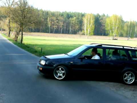 vw golf III variant tdi german style
