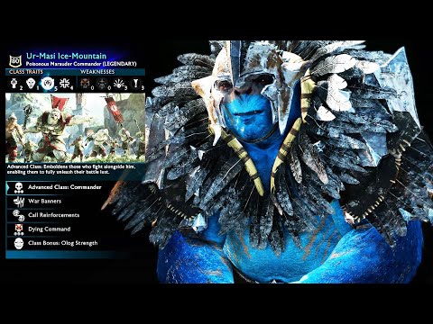 ICE-MOUNTAIN COMMANDER IS THE COOLEST OLOG IN MORDOR - SHADOW OF WAR