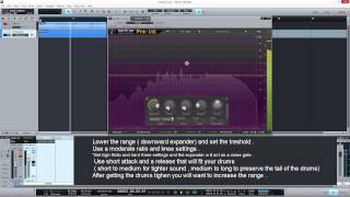 Tighten your drums using an expander | FabFilter Pro-MB | 2 Minutes Mixing Tip #2