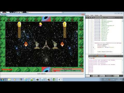 School Project Video Game in C++ and QT: Brave Link Zelda