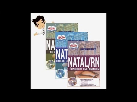 Apostilas do Concurso Natal /RN 2016 - Cargos de Nível Médio e Superior
