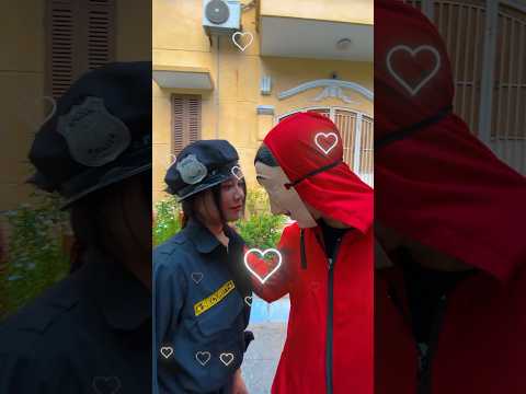 Money Heist vs Police 56 #moneyheist #parkour #police #escape #shorts #goguys