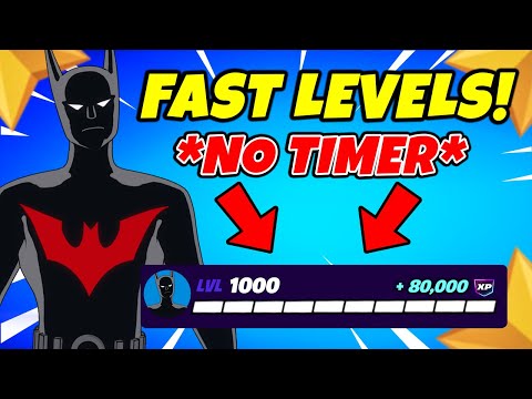 NEW AFK FAST Fortnite XP Map To Help LEVEL UP FAST In Chapter 7!