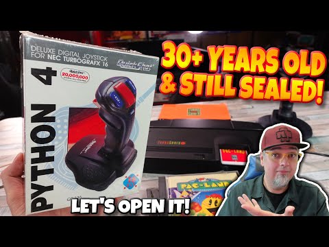 RETRO NEW SEALED & OVER 30 Years OLD! TurboGrafx-16 QuickShot