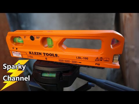 Klein New Laser Line Bubble Level LBL100 Review