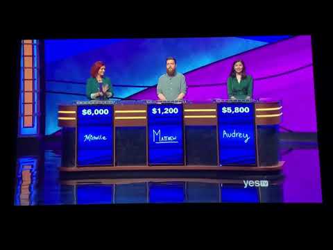 Double Jeopardy, Michelle Paul Day 2 - changing their wager on the 2nd Daily Double?? (1/31/20)