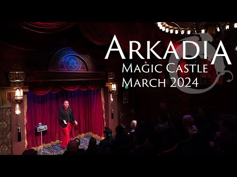 Arkadia in the Parlour of Prestidigitation at the Magic Castle