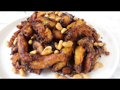 KÉLÉWÉLÉ| ALLOCO ÉPICÉ| PLAT GHANÉENS 🇬🇭| GOÛTER AFRICAIN| Shalou Cuisine