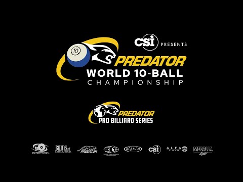 10-BALL ▸ T. HOHMANN vs J. SHAW ▸ 2022 Predator World 10 Ball Championship