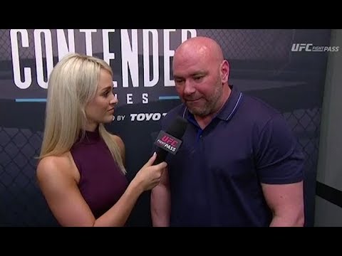Dana White Says The “Contender Series” Will Return