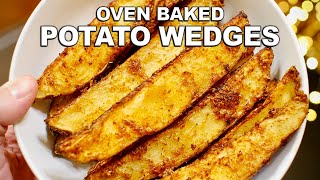 How To Cook: Oven Baked Potato Wedges Recipe