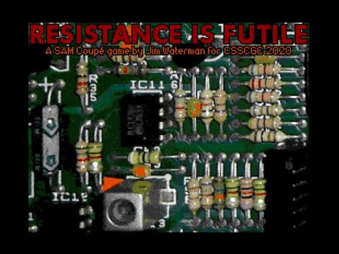 Resistance is Futile (2020) Walkthrough, SAM Coupé