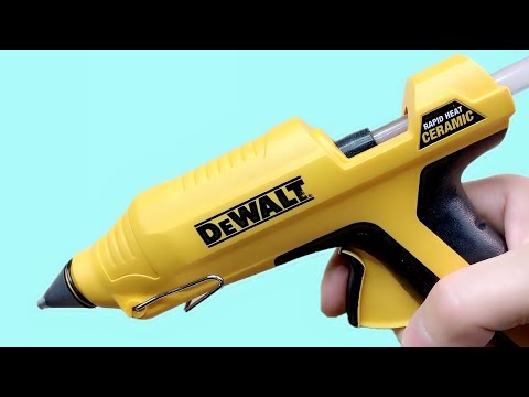 INSIDE A RAPID HEAT CERAMIC GLUE GUN BY DEWALT