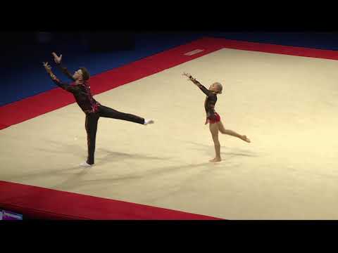 King Edmund Acro Gym - SILVER - 13-19 MxP - Combined - 2019 British Acrobatic Championships