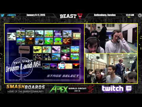 B.E.A.S.T 5 − LLL.Jeapie + Amsah vs Mahie + Salepate − SSBM Doubles Losers R4
