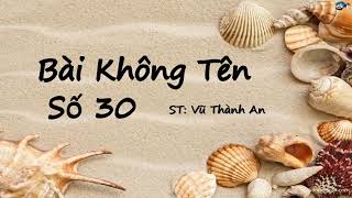 Bài không tên số 30