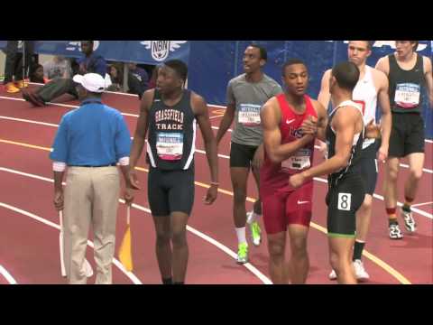 Boys 60m Hurdles Final - New Balance Nationals Indoor 2014
