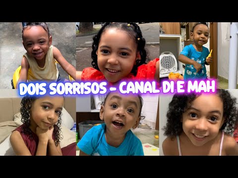 DOIS SORRISOS - Canal Di e Mah - Lyric Video 