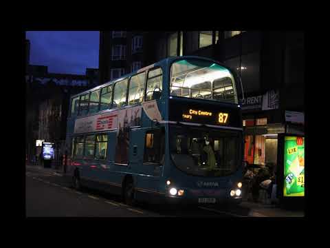 Arriva Midlands Voith Wright Eclipse Gemini (Volvo B7TL) 4011 UUI 2908 87 Eyres Monsell to Leicester