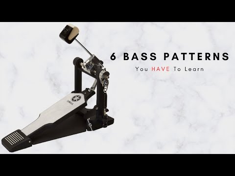 6 Bass Drum Patterns EVERY Drummer Should Know!!
