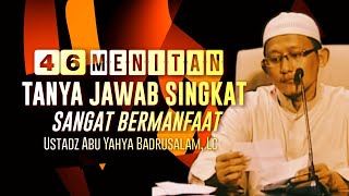 Download lagu A VERY USEFUL SHORT Q&A - Ustadz Abu Yahya Badrusalam, Lc mp3