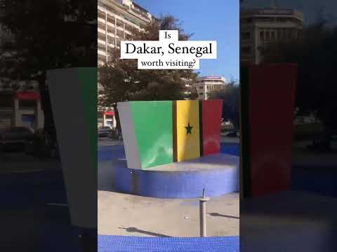 Senegal’s capital city is 🔥🔥 #dakar #africa #travel #shorts #senegal
