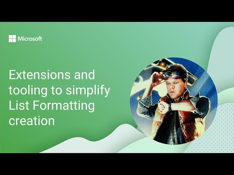 Extensions and tooling to simplify List Formatting for SharePoint Extensions and tooling to simplify List Formatting for SharePoint
