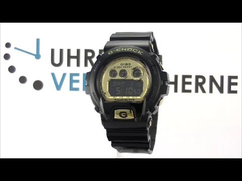 Casio Herren Uhr G-Shock GD-X6900FB-1ER schwarz gold-farbig Digitaluhr