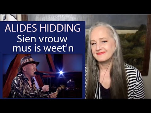 Voice Teacher Reaction to Alides Hidding - Sien vrouw mus is weet'n | Beste Zangers 2021