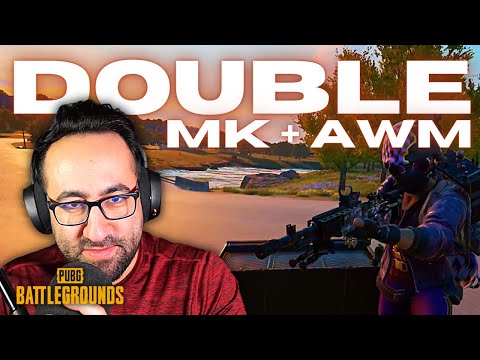 Double MK14 and Double AWM - PUBG Duos Gameplay with Psycho
