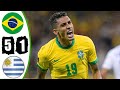 Brazil vs Uruguay Highlights match HD video 5-1