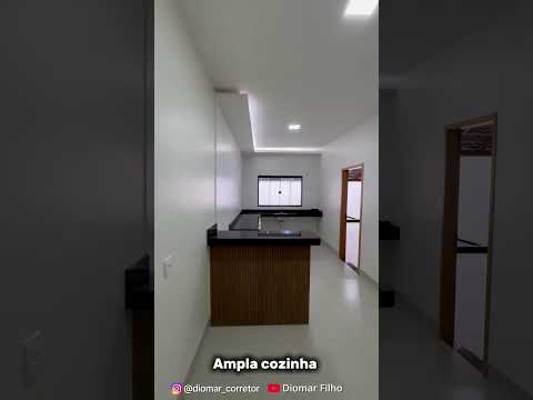 Em Aparecida de Goiânia! Três sendo um suíte e quintal grande. R$ 450 MIL no Pontal Sul.