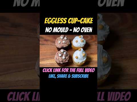 Eggless Cup-Cake #shorts #youtubeshorts