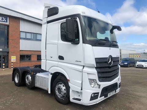 MERCEDES ACTROS 2545 *EURO 6* STREAMSPACE 6X2 TRACTOR UNIT 2017 - KX17 SFZ