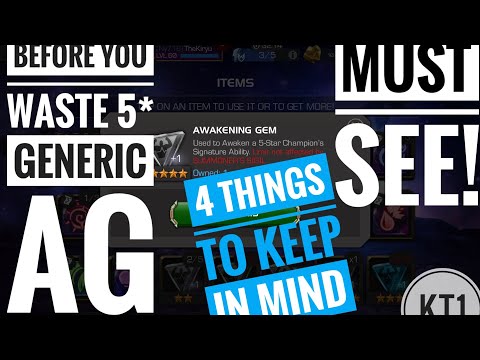 How To Best Use Your Brand New 5* Generic Awakening Gem! 4 Simple Things To Help You!